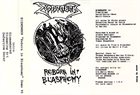 DISMEMBER — Reborn in Blasphemy album cover