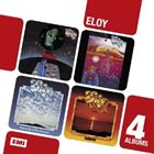 ELOY Inside / Floating / Power and the Passion / Dawn album cover