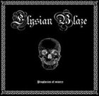 ELYSIAN BLAZE Prophecies of Misery album cover