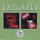 THE EXPLOITED Let's Start A War / Live And Loud!! album cover
