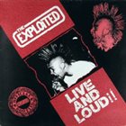 THE EXPLOITED Live And Loud album cover