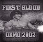 FIRST BLOOD Demo 2002 album cover