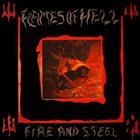 FLAMES OF HELL Fire and Steel album cover