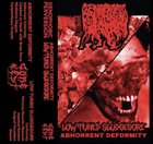 GENOPHOBIC PERVERSION Abhorrent Deformity/Low Tuned Sludgegore album cover