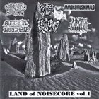 GORGONIZED DORKS Land Of Noisecore Vol.1 album cover