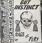 GUT INSTINCT Rage & Fury '89 album cover