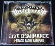 HATEBREED Live Dominance 4-Track Radio Sampler album cover