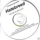 HATEBREED The Rise Of Brutality album cover