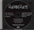 HAVOCHATE 3 Song Advance CD album cover