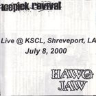 HAWG JAW Live At KSCL, Shreveport, LA July 8, 2000 album cover