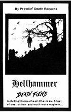 HELLHAMMER — Death Fiend album cover