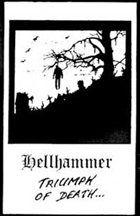 HELLHAMMER Triumph of Death album cover