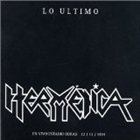 HERMÉTICA Lo último album cover