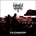 HORNED ALMIGHTY Live Exsanguination album cover