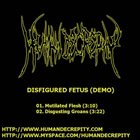 HUMAN DECREPITY Disfigured Fetus album cover