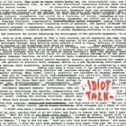 IDIOT TALK Idiot Talk album cover
