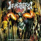 INCANTATION — Mortal Throne of Nazarene album cover
