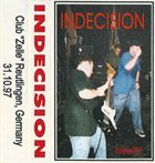 INDECISION Live!!! album cover