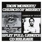 IRON MONKEY Iron Monkey / Church of Misery album cover