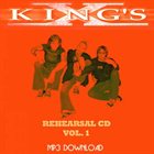 KING'S X Rehearsal Cd Vol. 1 album cover