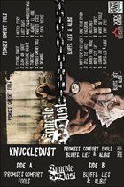 KNUCKLEDUST Promises Comfort Fools / Bluffs, Lies & Alibis ‎ album cover