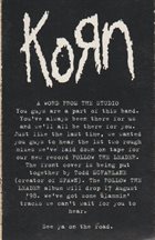 KORN Studio Roughs album cover