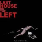 LAST HOUSE ON THE LEFT Night of Terror album cover