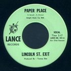 LINCOLN STREET EXIT Paper Place album cover