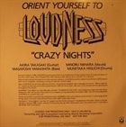 LOUDNESS Crazy Nights album cover