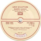 LOVE SCULPTURE Sabre Dance / My White Bicycle album cover