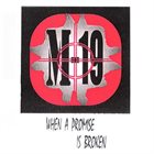 M-19 When a Promise Is Broken album cover
