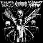 MAGGOT BATH Maggot Bath / Pulmonary Fibrosis / Chikara album cover