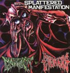 MAGGOTS Splattered Manifestation album cover