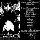 MARTHYRIUM Rites of Vengeance and Darkness album cover