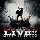 MARTY FRIEDMAN One Bad M.F. Live!! album cover