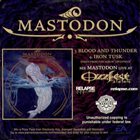 MASTODON Mastodon / Avenged Sevenfold album cover