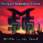 MICHAEL SCHENKER GROUP Written in the Sand album cover