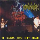 MORTIFICATION 10 Years Live Not Dead album cover