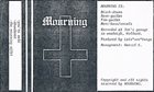 MOURNING Demo 1991 album cover