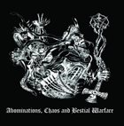 НАДИМАЧ Abominations, Chaos and Bestial Warfare album cover