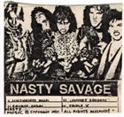 NASTY SAVAGE — Wage of Mayhem album cover