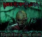 NECROPHAGIA A Legacy of Horror, Gore and Sickness album cover