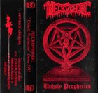 NECROPHOBIC Unholy Prophecies album cover
