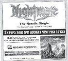 NIGHTMARE The Heretic album cover