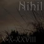 NIHIL X-X-XXVIII album cover