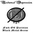 NOCTURNAL DEPRESSION Fuck Off Parisian Black Metal Scene album cover