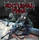 NOCTURNAL FEAR Line of Fire album cover