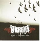 NOREIA April Is Burning Red album cover