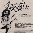 NUCLËAR FRÖST 5 Promo 80's tracks EP album cover