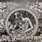 NUCLËAR FRÖST Whipstriker / Nuclëar Fröst / Infamous Glory / Stench Of Death album cover